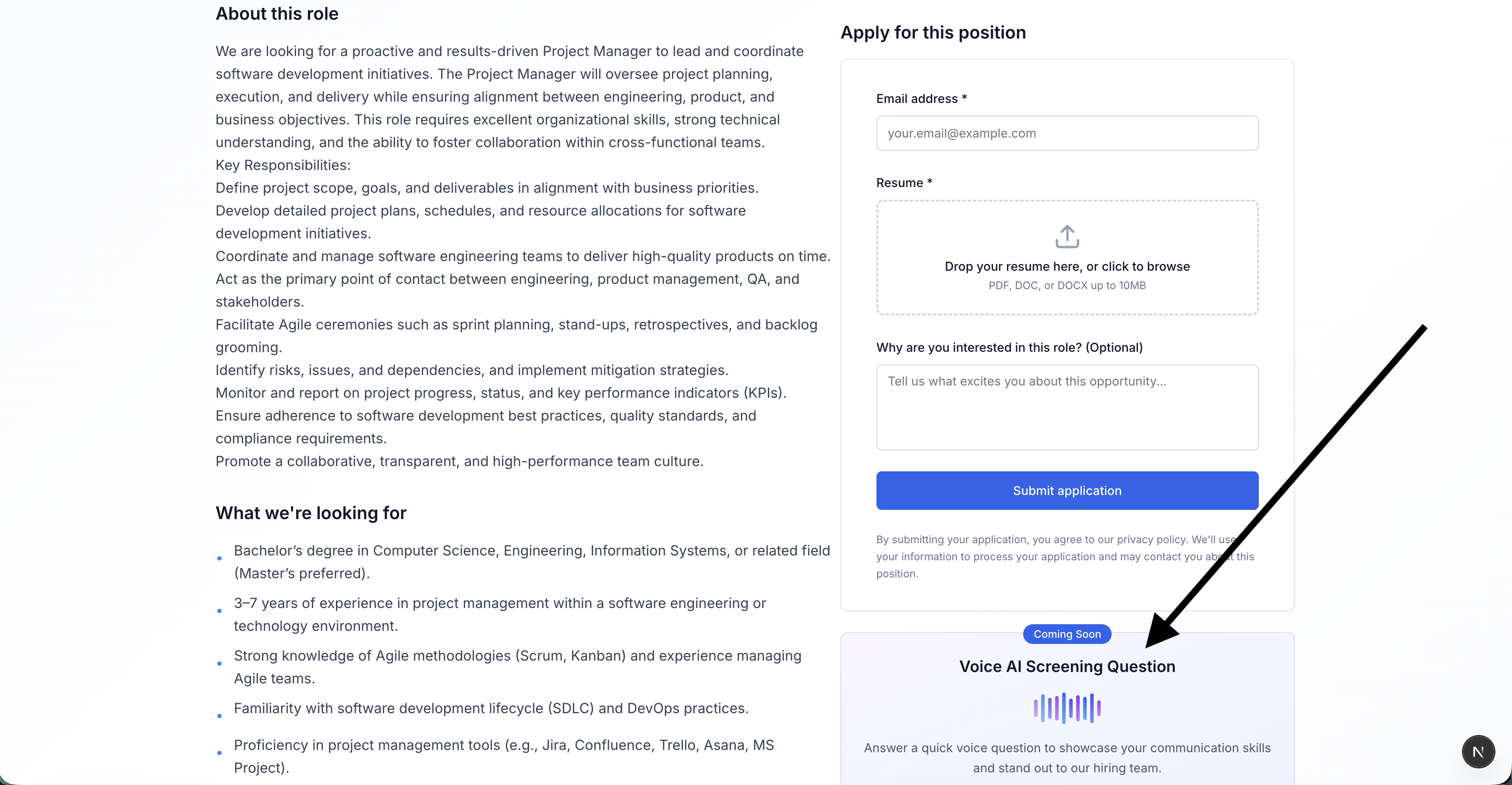 Job Application Redefined